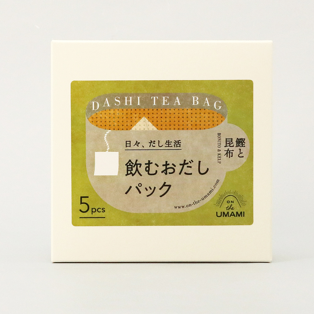 日々、だし生活 飲むおだしパック 鰹と昆布