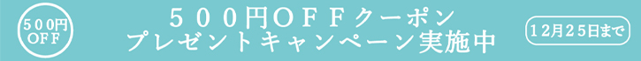 500円OFFクーポン