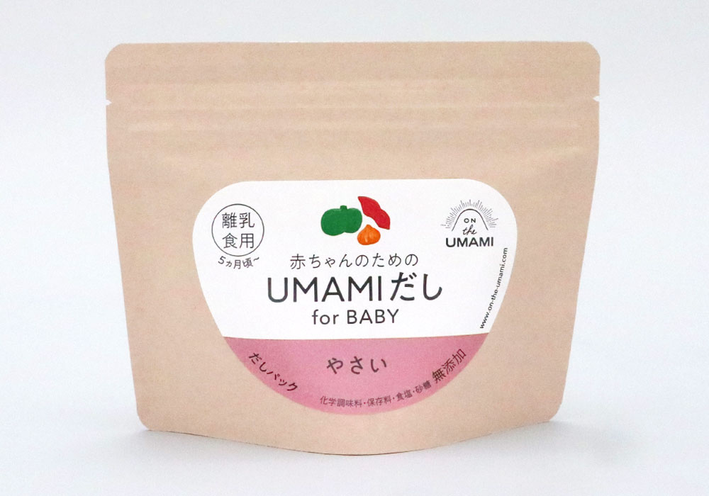 赤ちゃんのためのUMAMIだし やさい｜正面からの商品画像