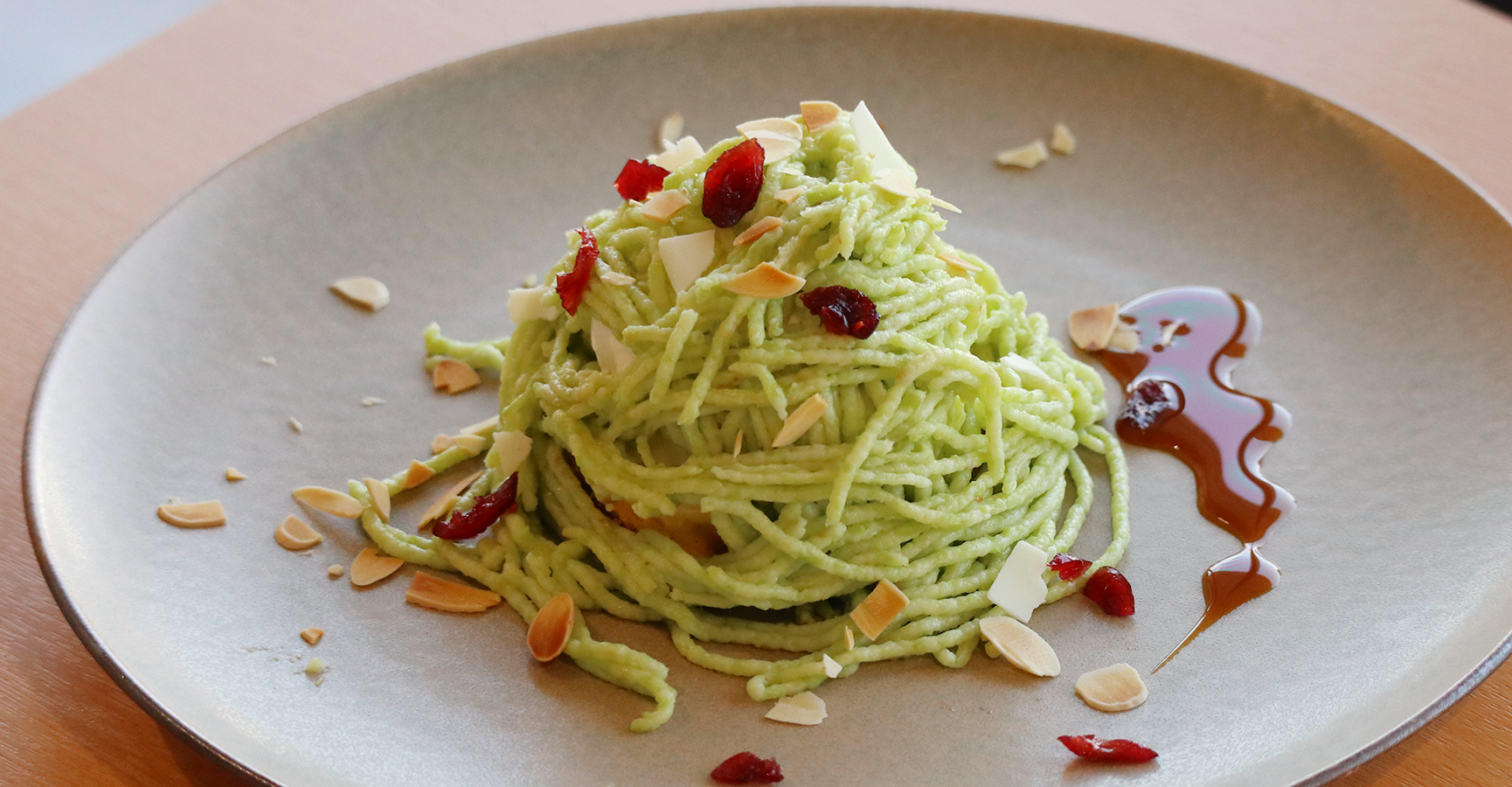 新作スイーツ！枝豆のモンブラン新発売 | ON THE UMAMI TSUBAME SANJO PORT