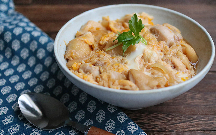 めんつゆ 親子 丼