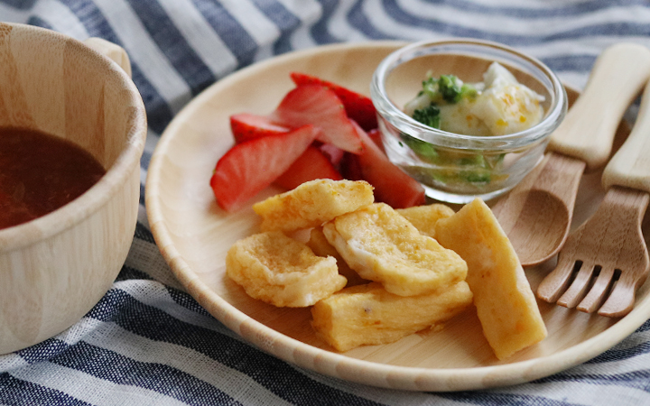 野菜フレンチトースト かみかみ期 ー 赤ちゃんのためのumamiだし やさい On The Umami